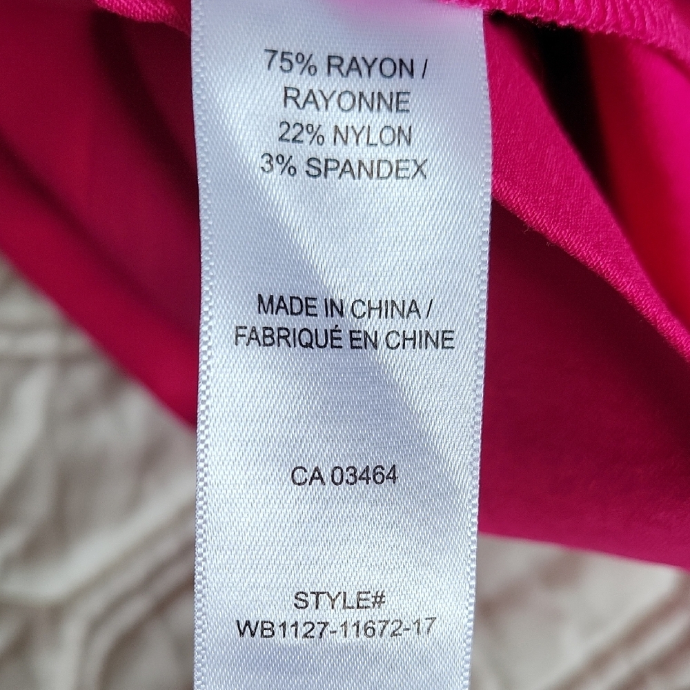 Ricki's Elegant Hot Pink BodyCon Style Dress - Picture 13 of 13